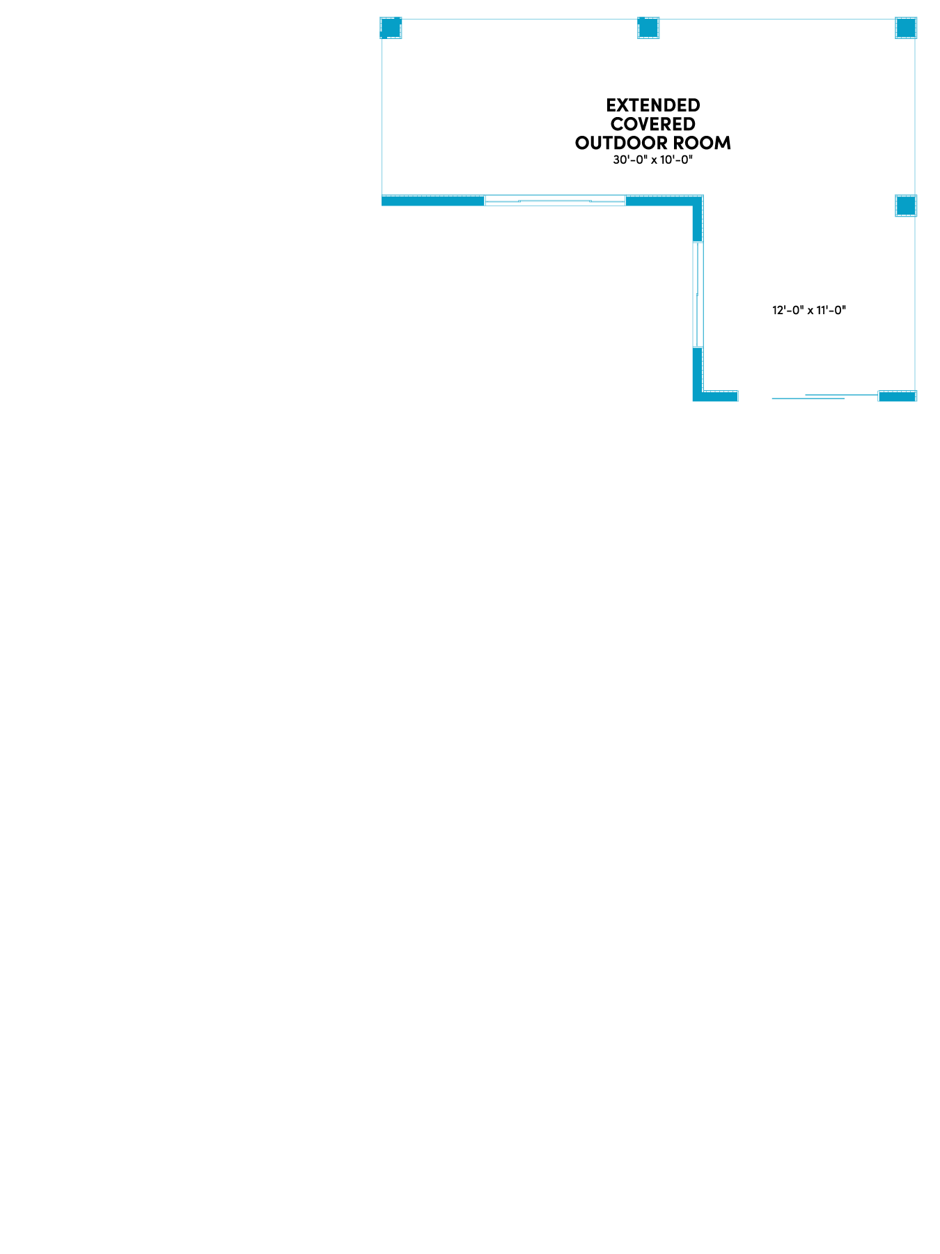 Plan 3 at Ivywood | 5–6 Bed Home with 4-Car Garage in Menifee Plan 3 Optional Extended Covered Outdoor Room